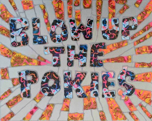 40 x 50 cm, mixed media on canvas (2023)