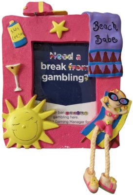 Found frames, mixed media, installed on wall dimensions variable